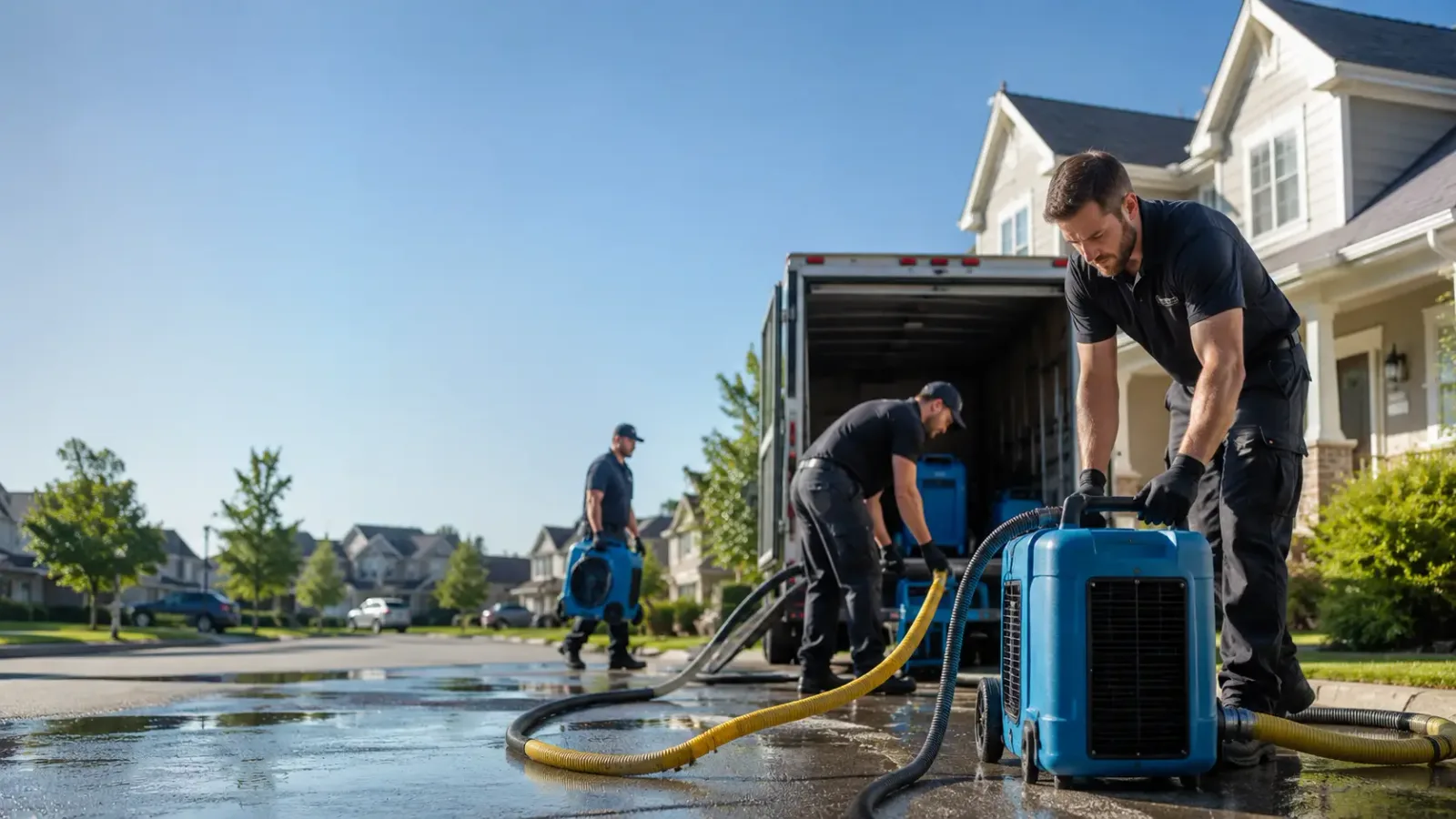 Water Damage Mitigation in Fairchild Air Force Base, WA